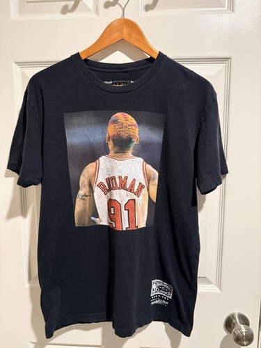 Dennis rodman shirt mitchell - dennis, t-shirt